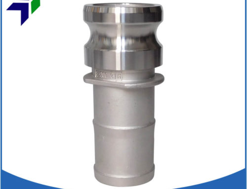 Stainless steel camlock coupling part E