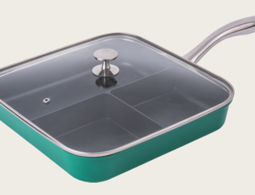 Cookware Square Divide Pan Classic Square Die Casting Series